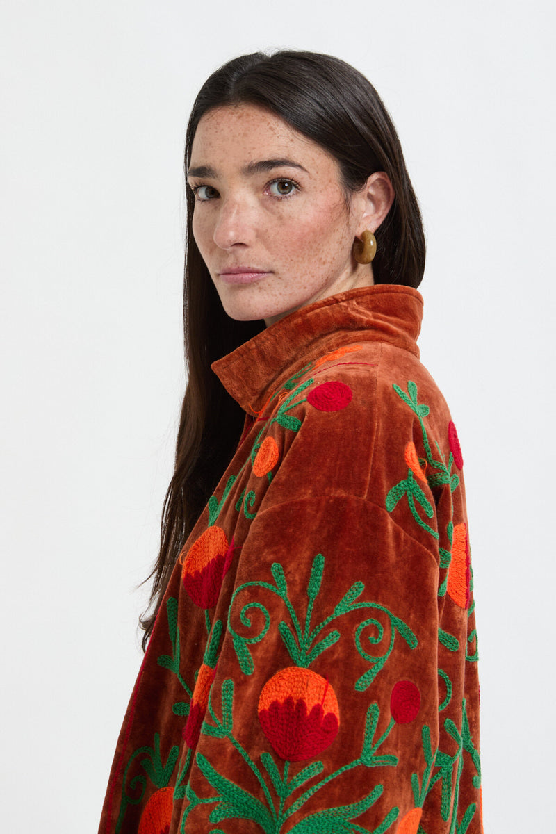 Kimono Lungo in velluto