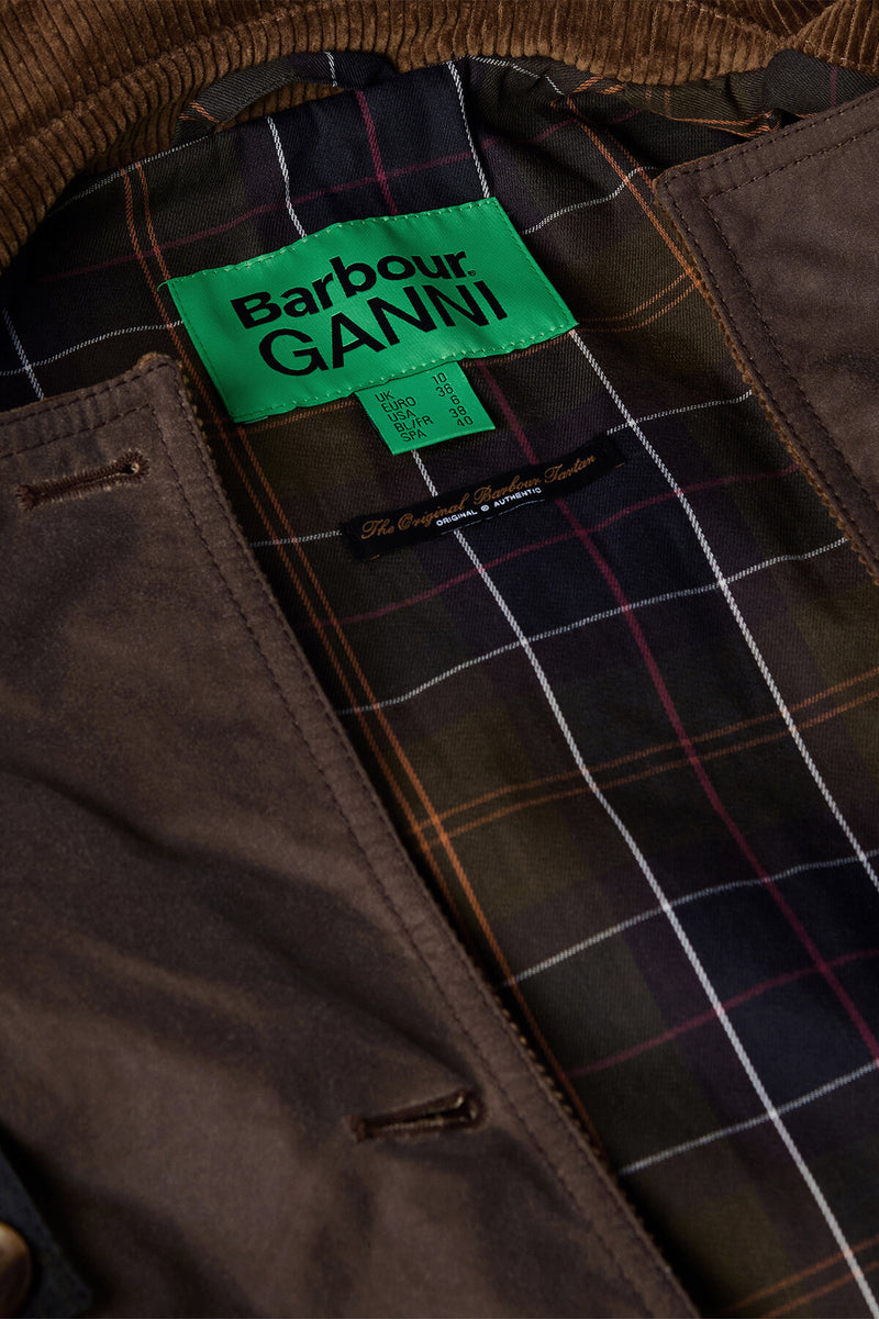 Trench cerato Barbour Ganni