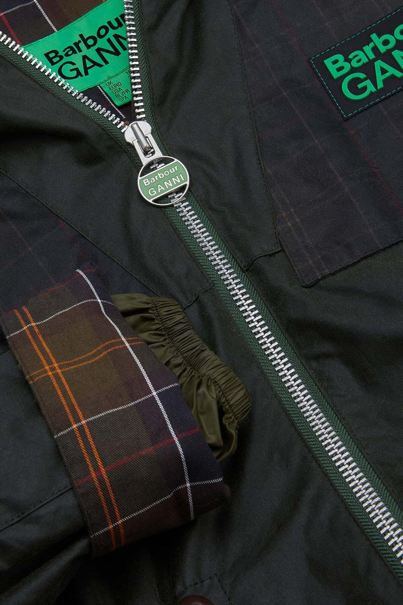 Barbour Ganni Wax Parka