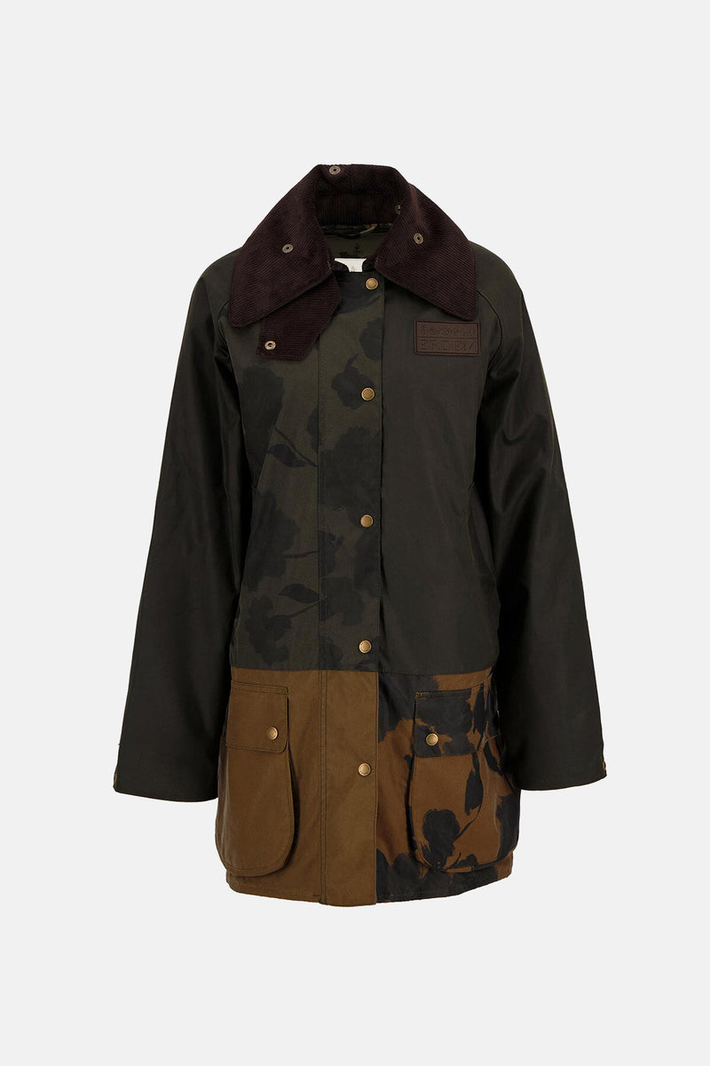 Barbour x ERDEM Beauflower Waxed Jacket