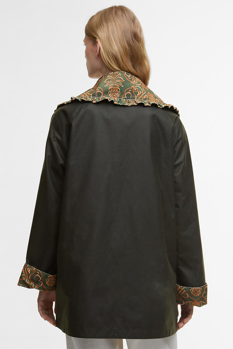 Giacca cerata Maria-Clara Barbour x FARM Rio