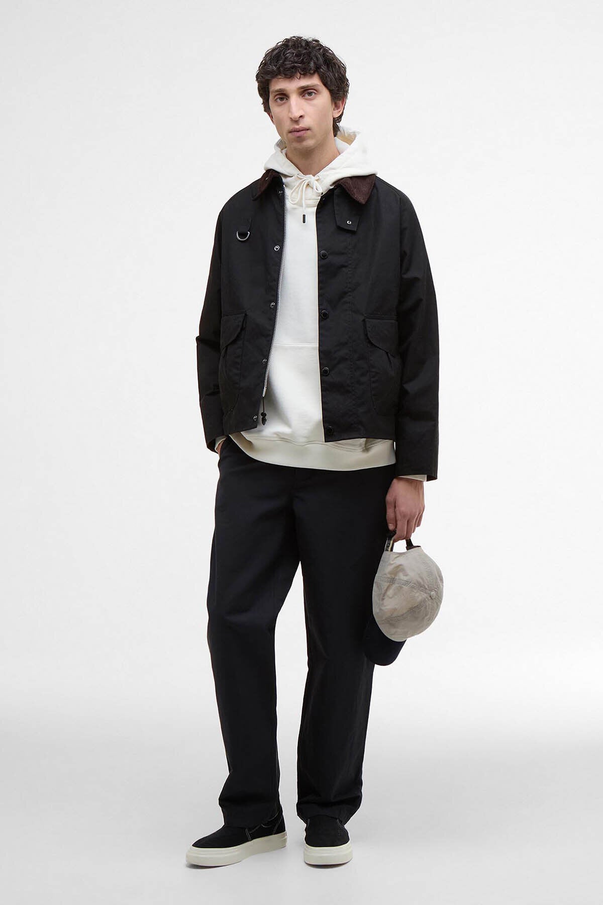 ジャケット・アウター Barbour NOAH Wading Casual Jacket BLACK Barbour x NOAH Wading Casual Jacket Black by Barbour | Men | WP Store