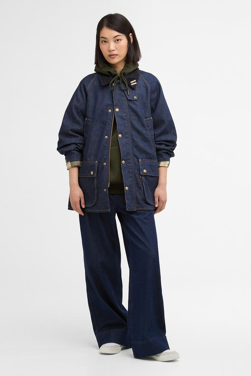 Giacca in denim Bedale oversize Barbour x Levi's