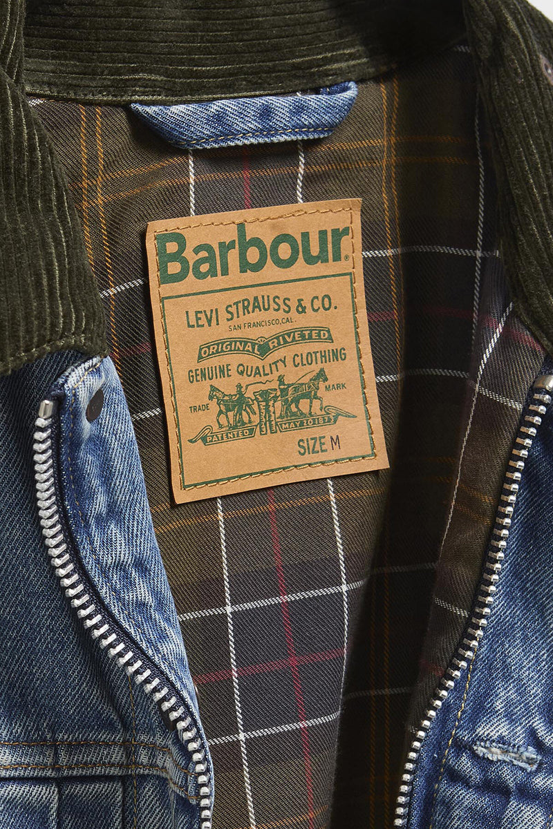 Barbour x Levi's Type Ii Denim Jkt