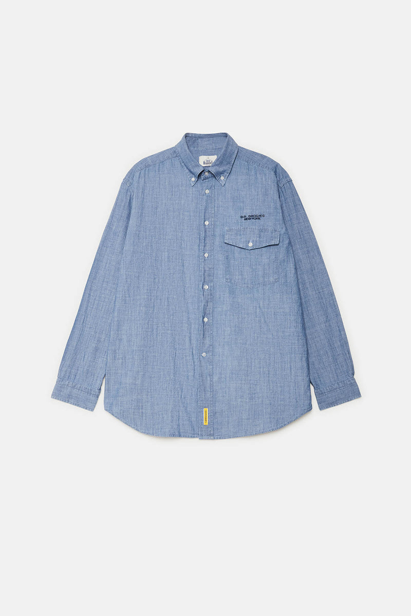 Camicia Mercer con ricamo