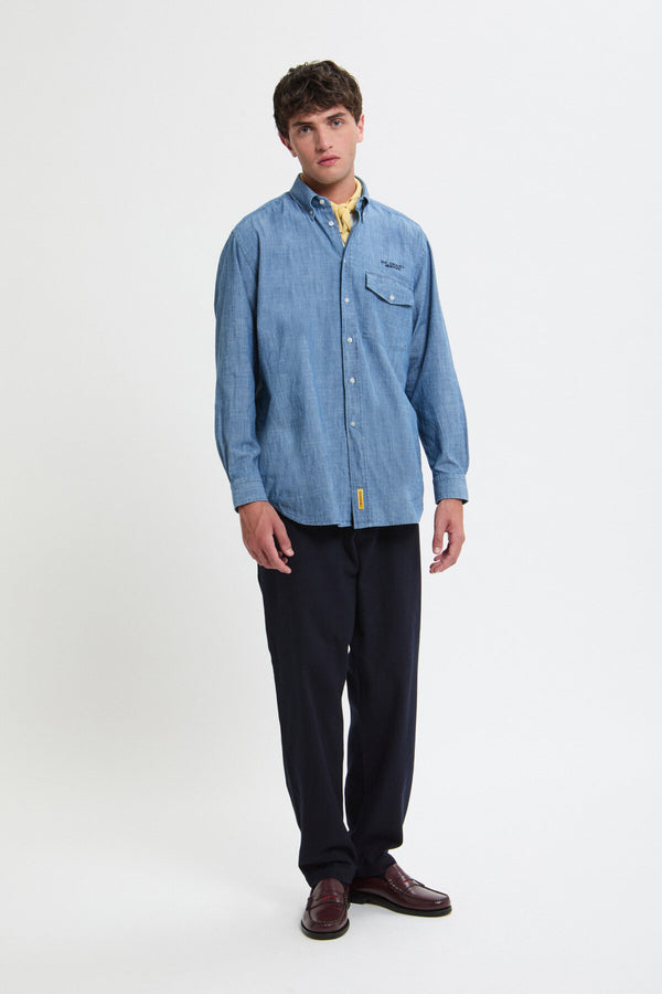 Camicia Mercer con ricamo