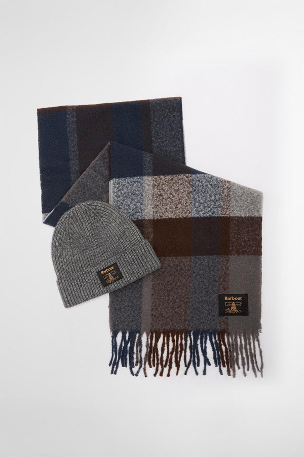 Set regalo con berretto e sciarpa Westerdale Barbour