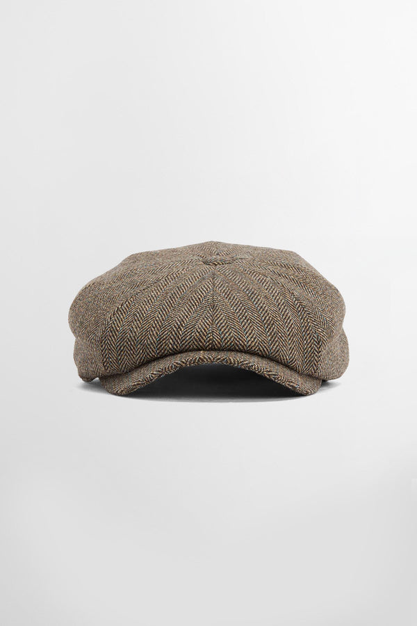 Cappello baker boy Fyne in tweed