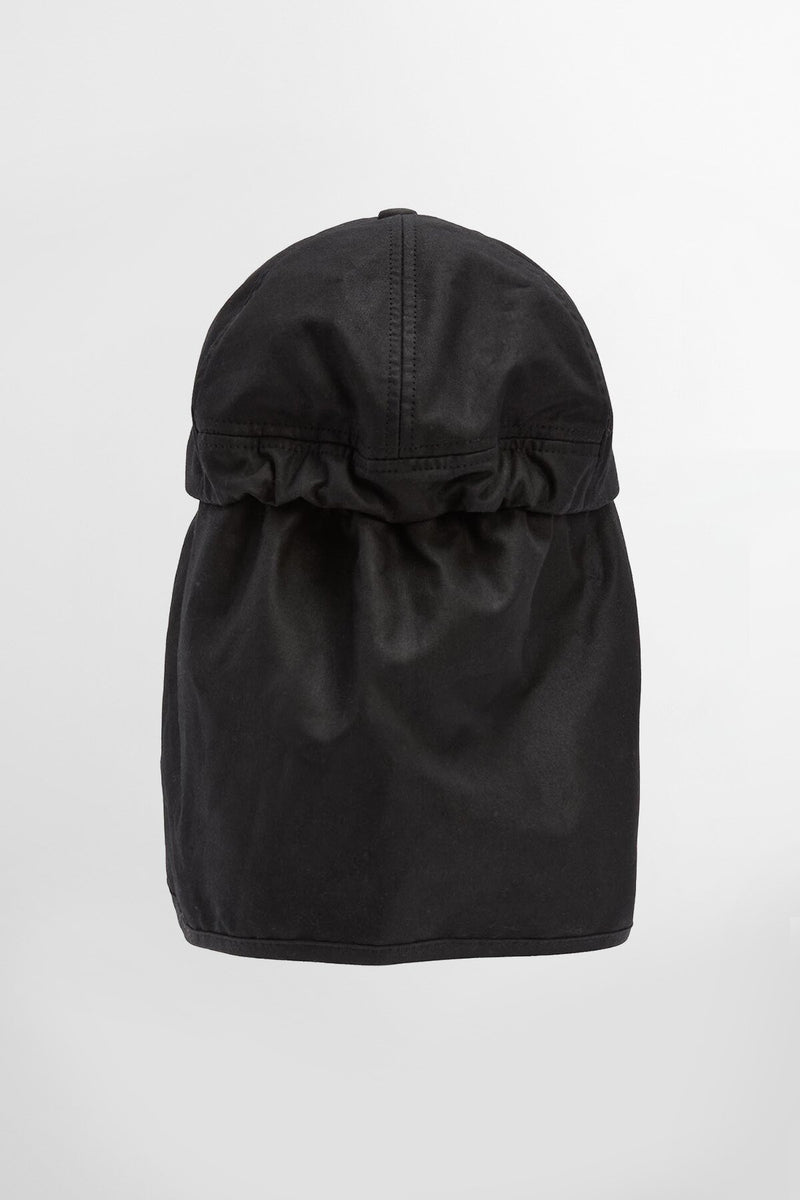 Cappellino con mantellina Barbour x Kaptain Sunshine 
