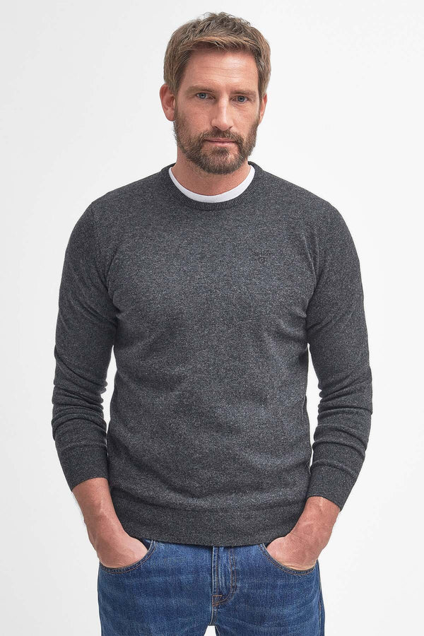 Maglione girocollo Essential in lana d’agnello