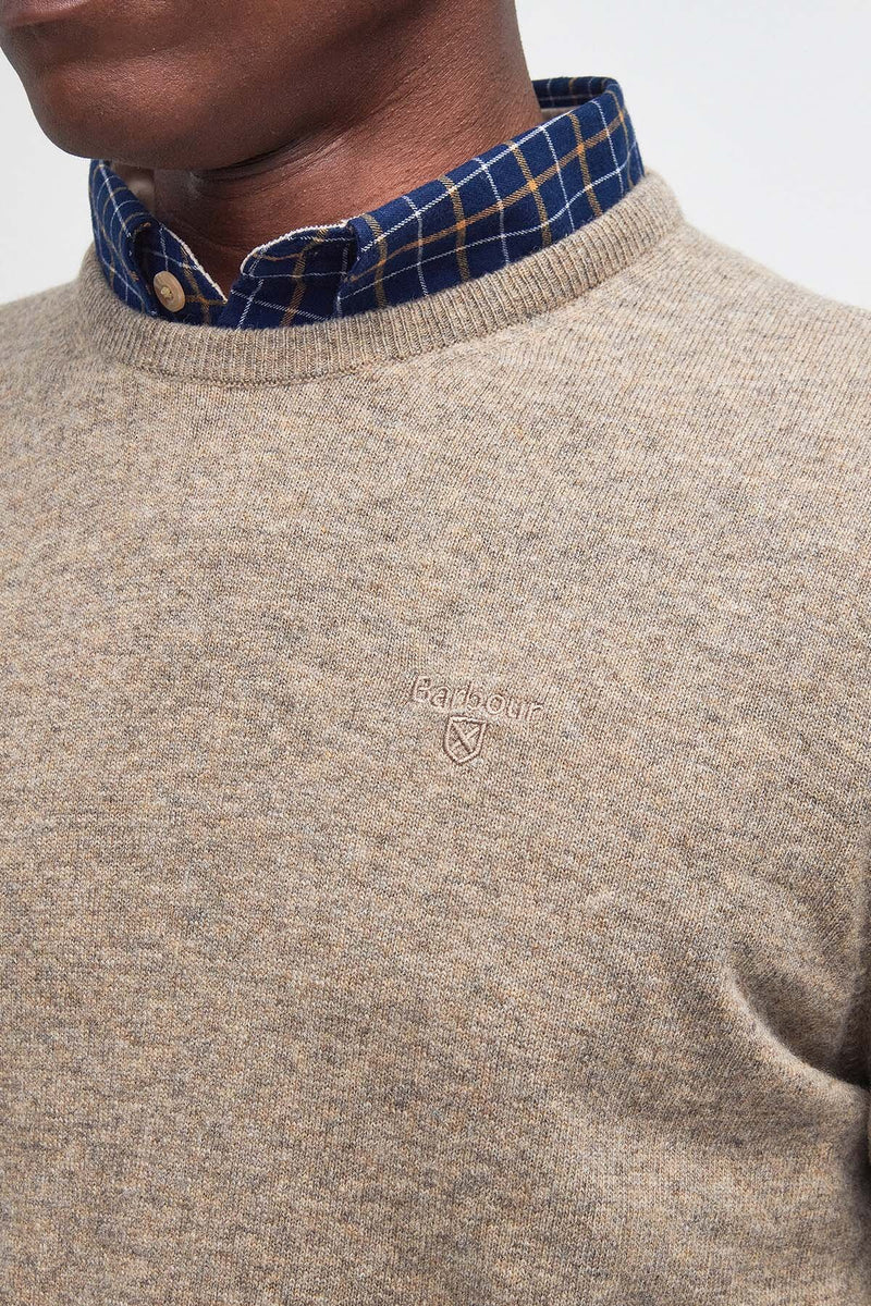 Maglione girocollo Essential in lana d’agnello