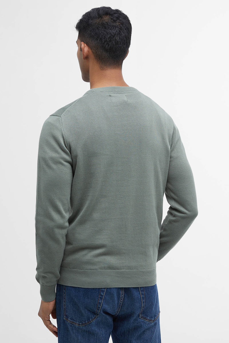 Maglione girocollo in cotone Pima