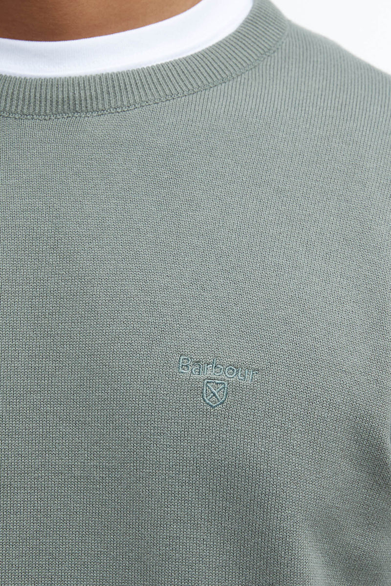 Maglione girocollo in cotone Pima