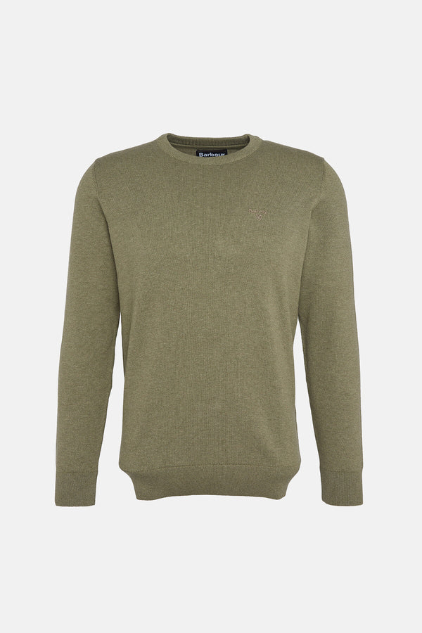 Maglione girocollo in cotone Pima