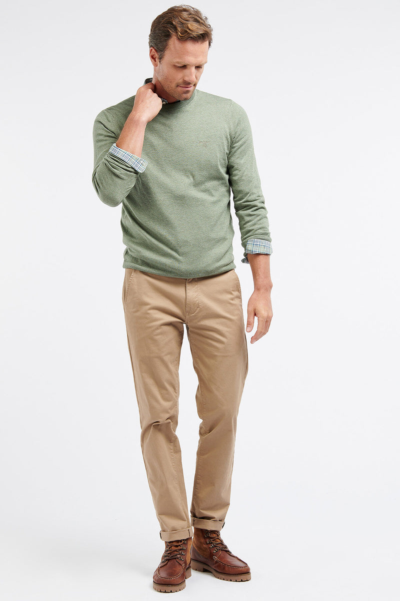 Light cotton Crew-Neck Sweater