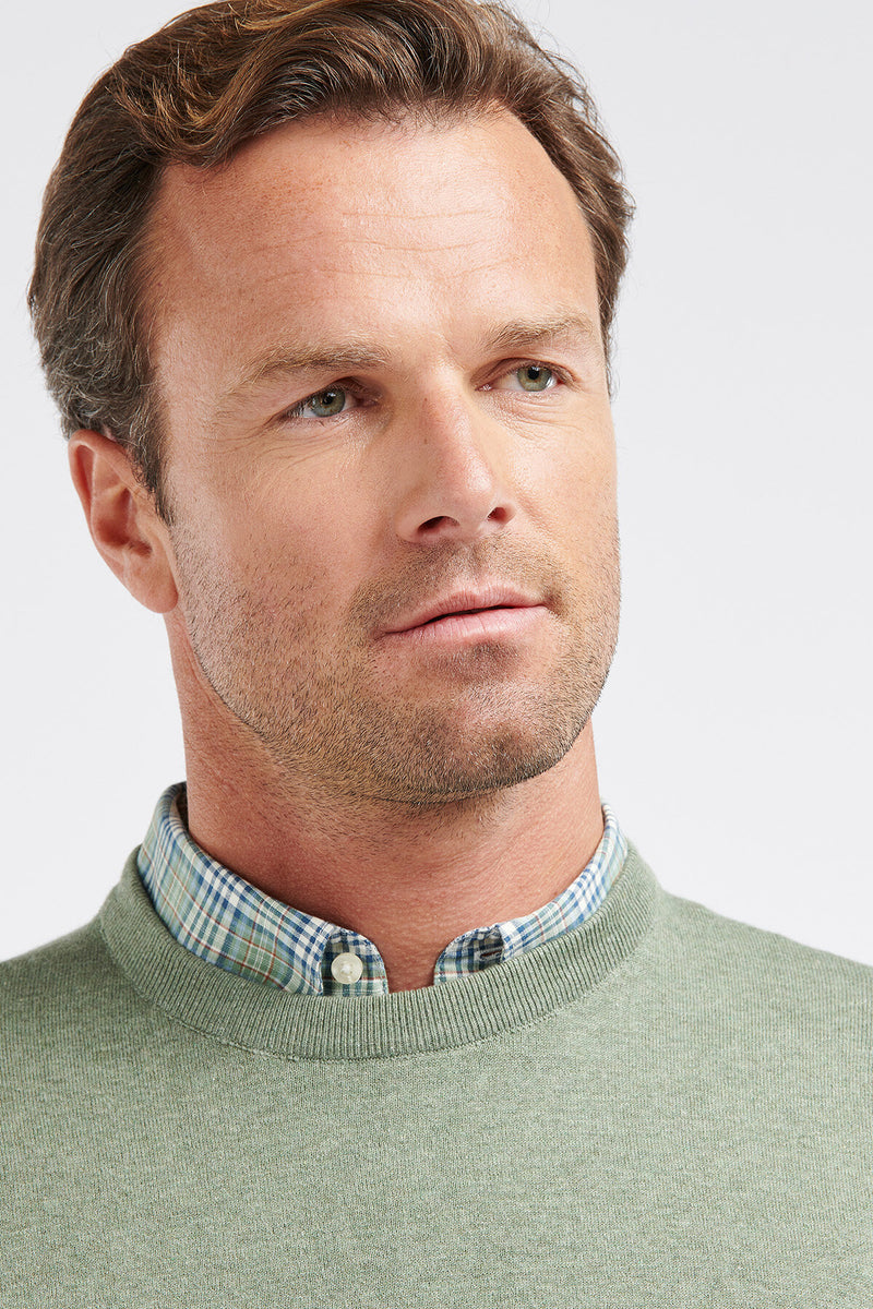 Light cotton Crew-Neck Sweater