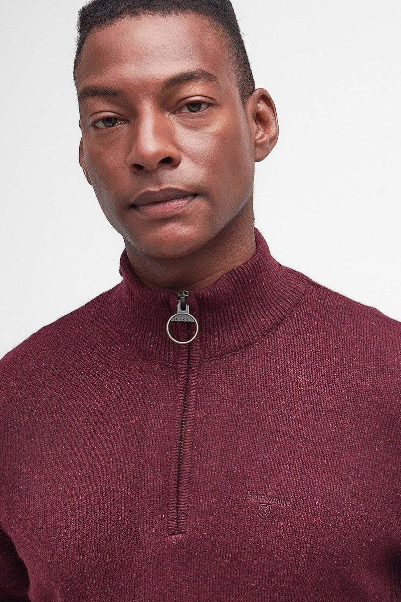 Essential Tisbury Half Zip Knitted Jumper