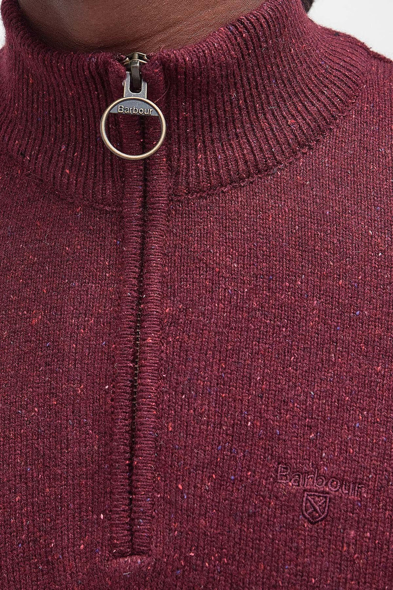 Essential Tisbury Half Zip Knitted Jumper