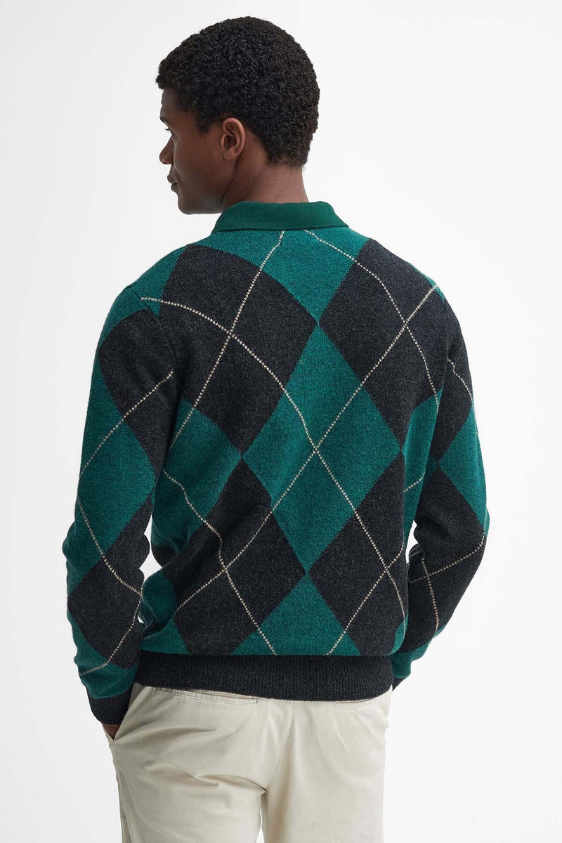 Sutherwell Argyle Crew Neck Jumper