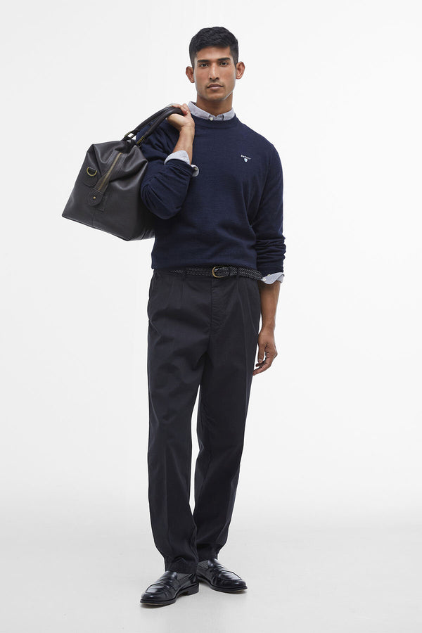 Maglione girocollo in lana merino