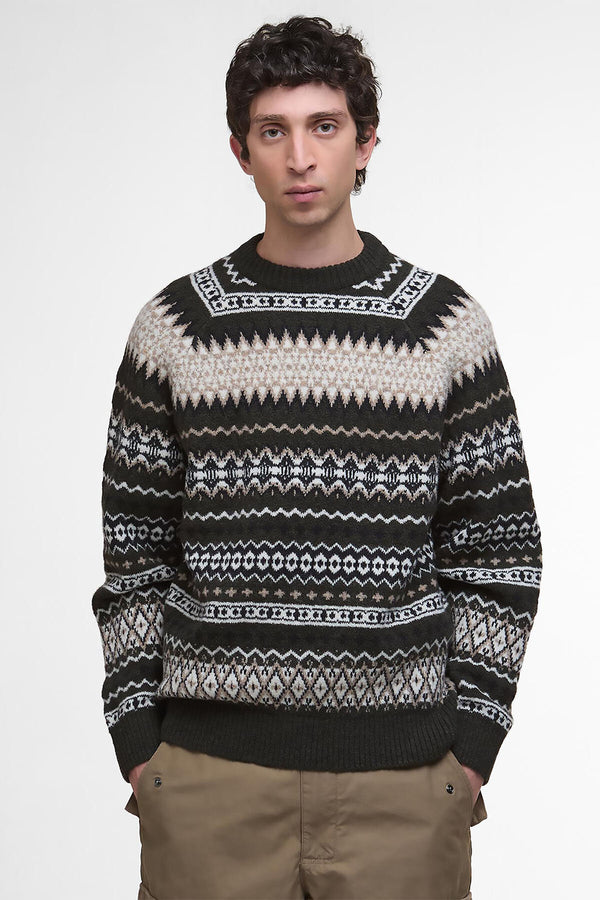Hase Fair Isle Crew Neck Jumper