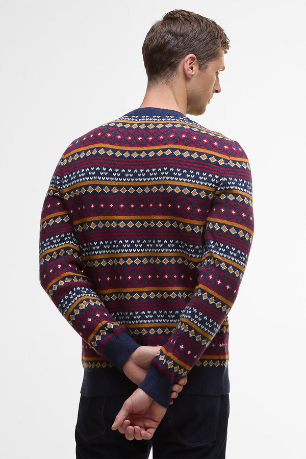 Maglione girocollo Easdale Fair Isle Barbour
