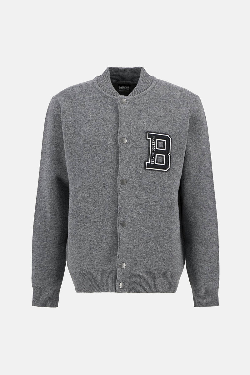Bomber in maglia Letterman