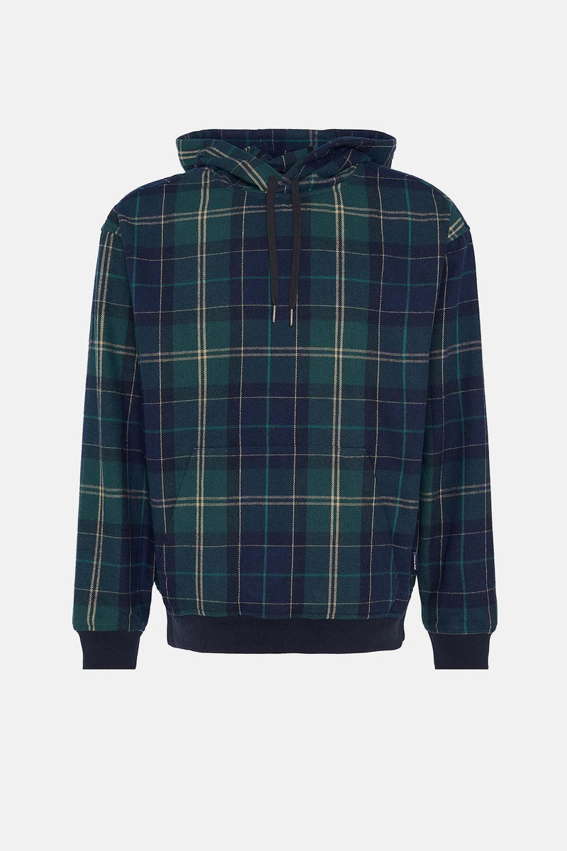 Tartan hoodie mens sale