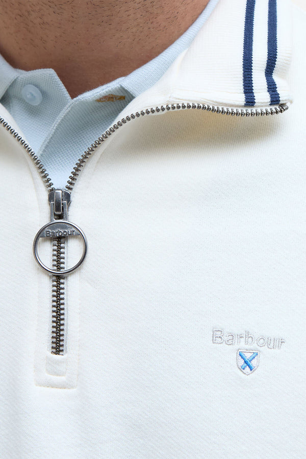 Felpa Rosford con zip corta