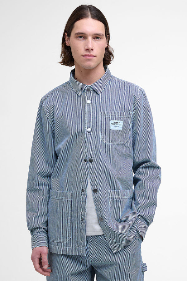 Overshirt Tindale con motivo a righe