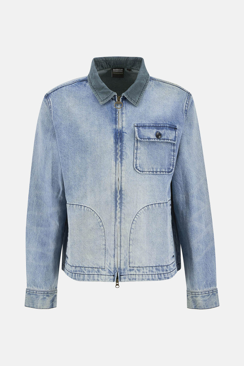 Meteor Washed Denim Overshirt
