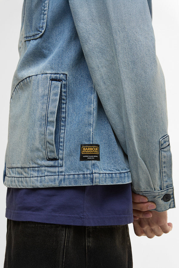 Meteor Washed Denim Overshirt