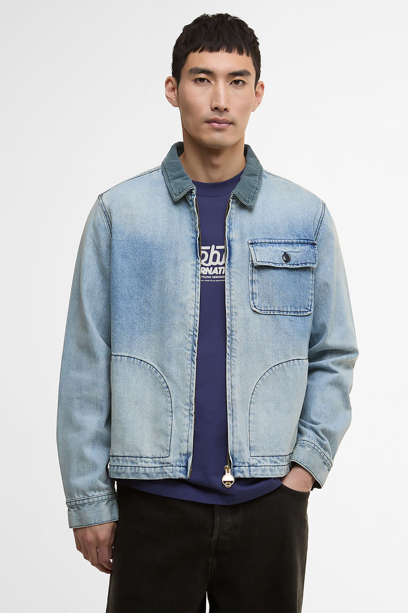 Meteor Washed Denim Overshirt