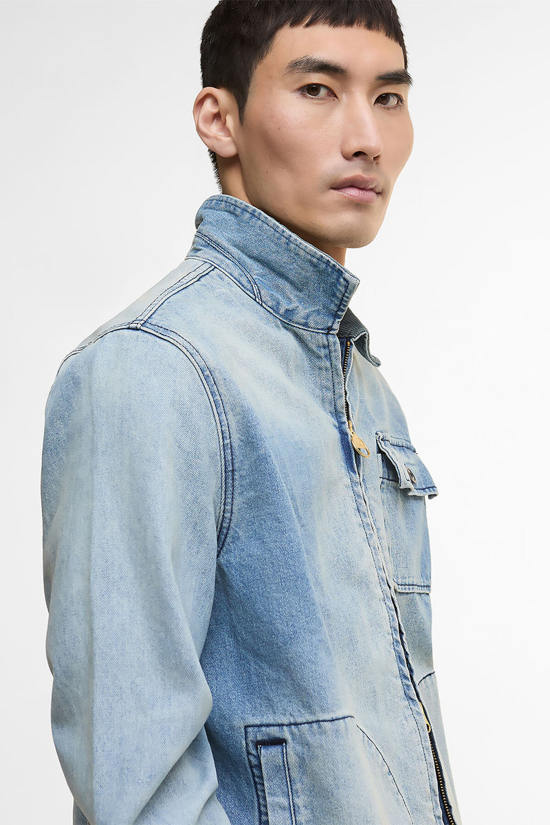 Meteor Washed Denim Overshirt