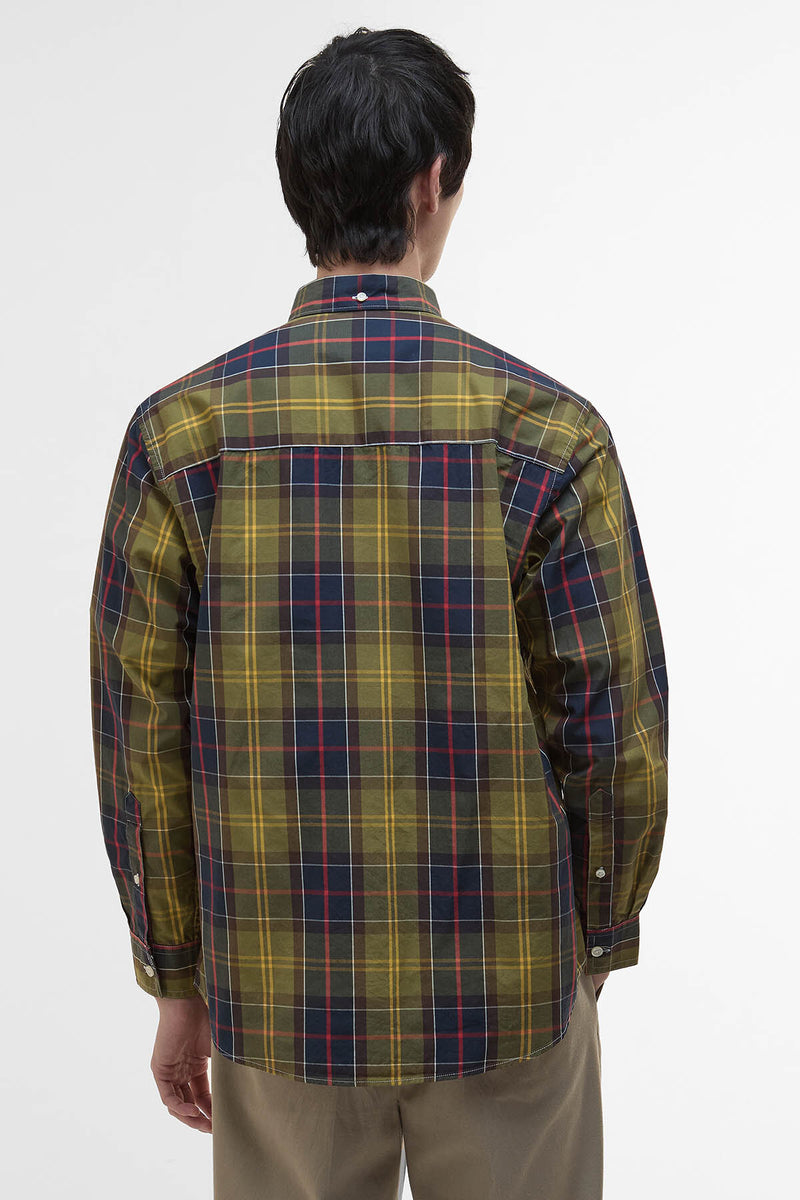 Taggon Tartan Oversized Shirt