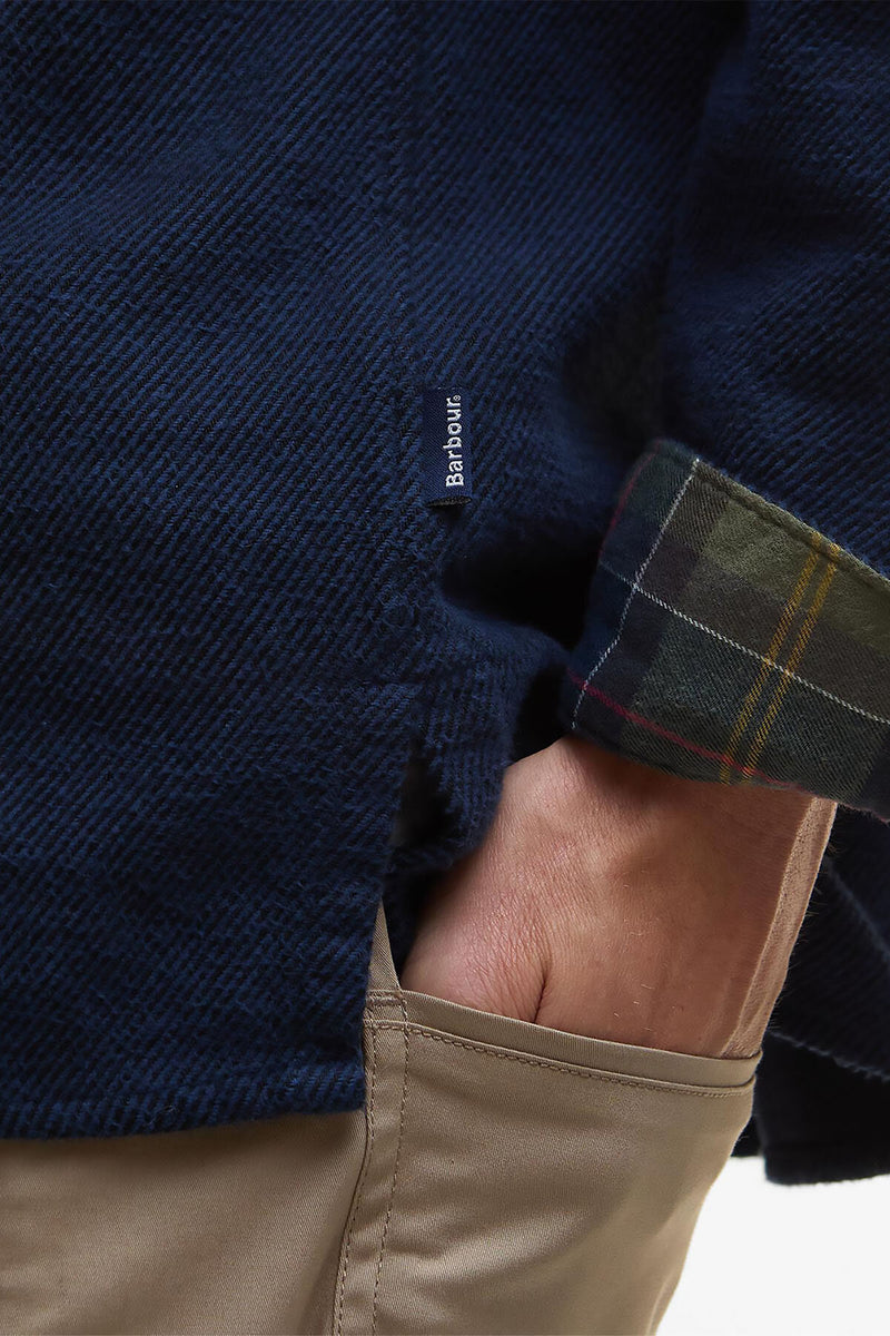Camicia Baystone a maniche lunghe dalla vestibilità comoda Barbour