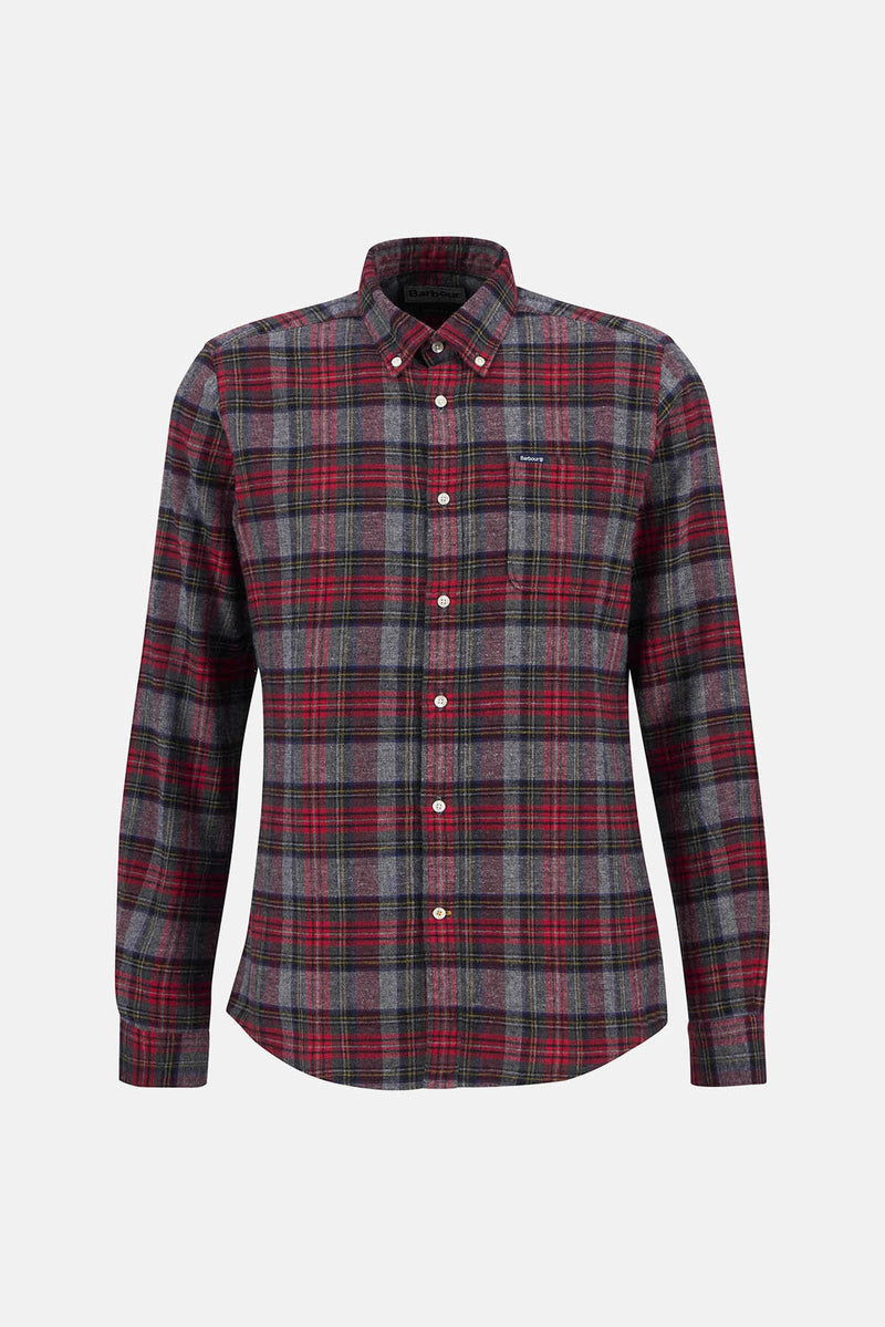 Camicia Ashroad a maniche lunghe leggermente aderente Barbour