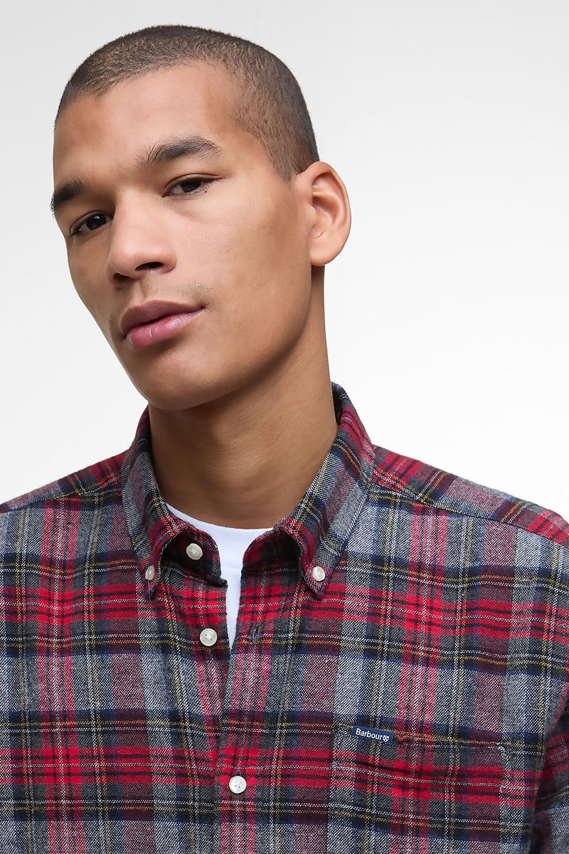 Camicia Ashroad a maniche lunghe leggermente aderente Barbour