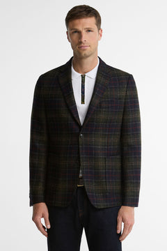 Sanders Moons Tartan Blazer
