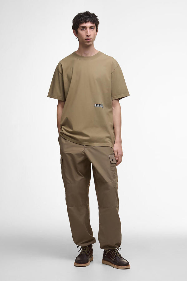 Pantaloni oversize in twill Silverbay