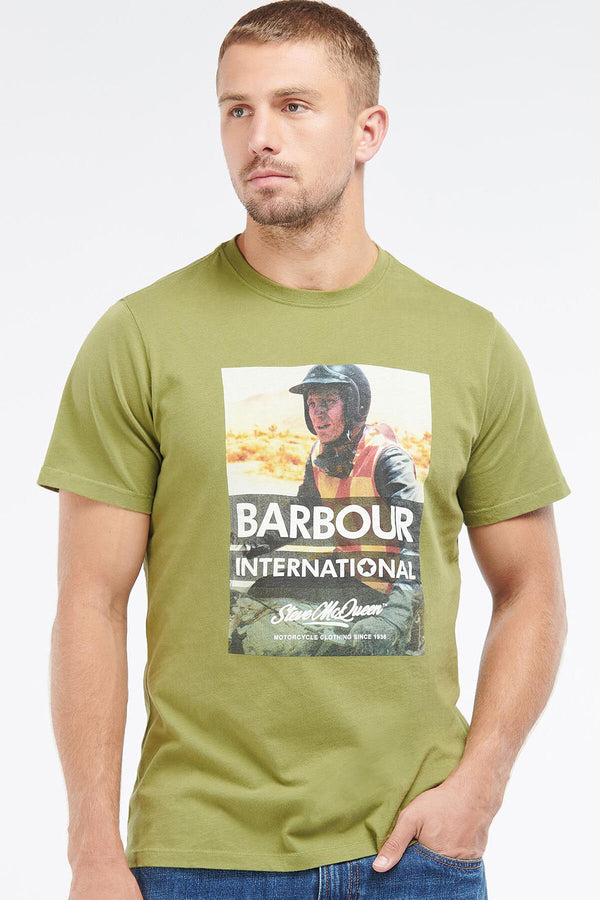 T-shirt con stampa Steve McQueen