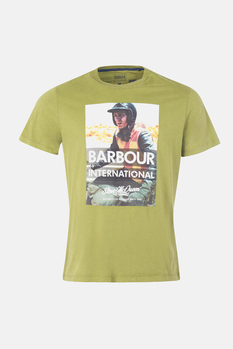T-shirt con stampa Steve McQueen