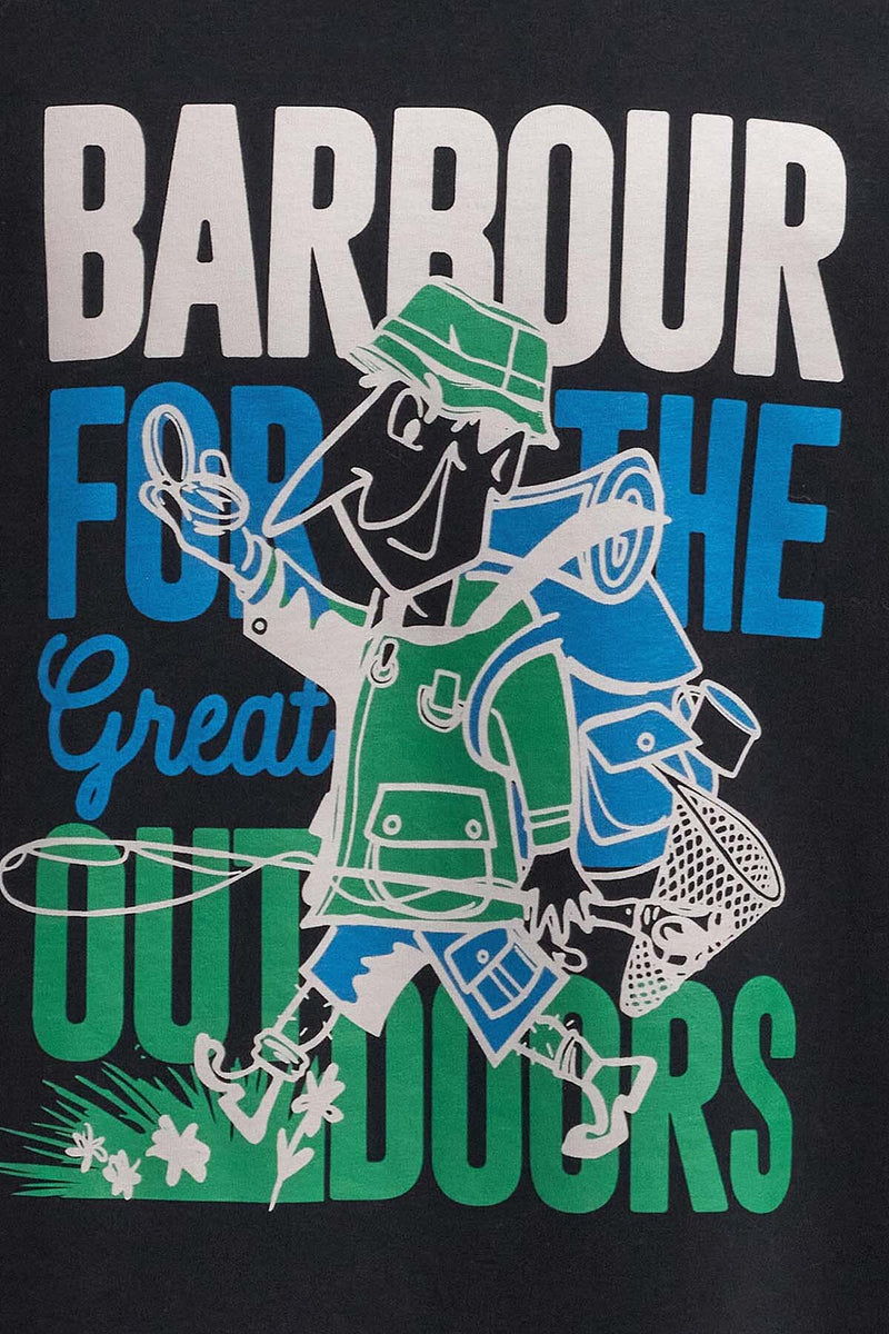 Barbour Leonard Oversized Graphic T-Shirt