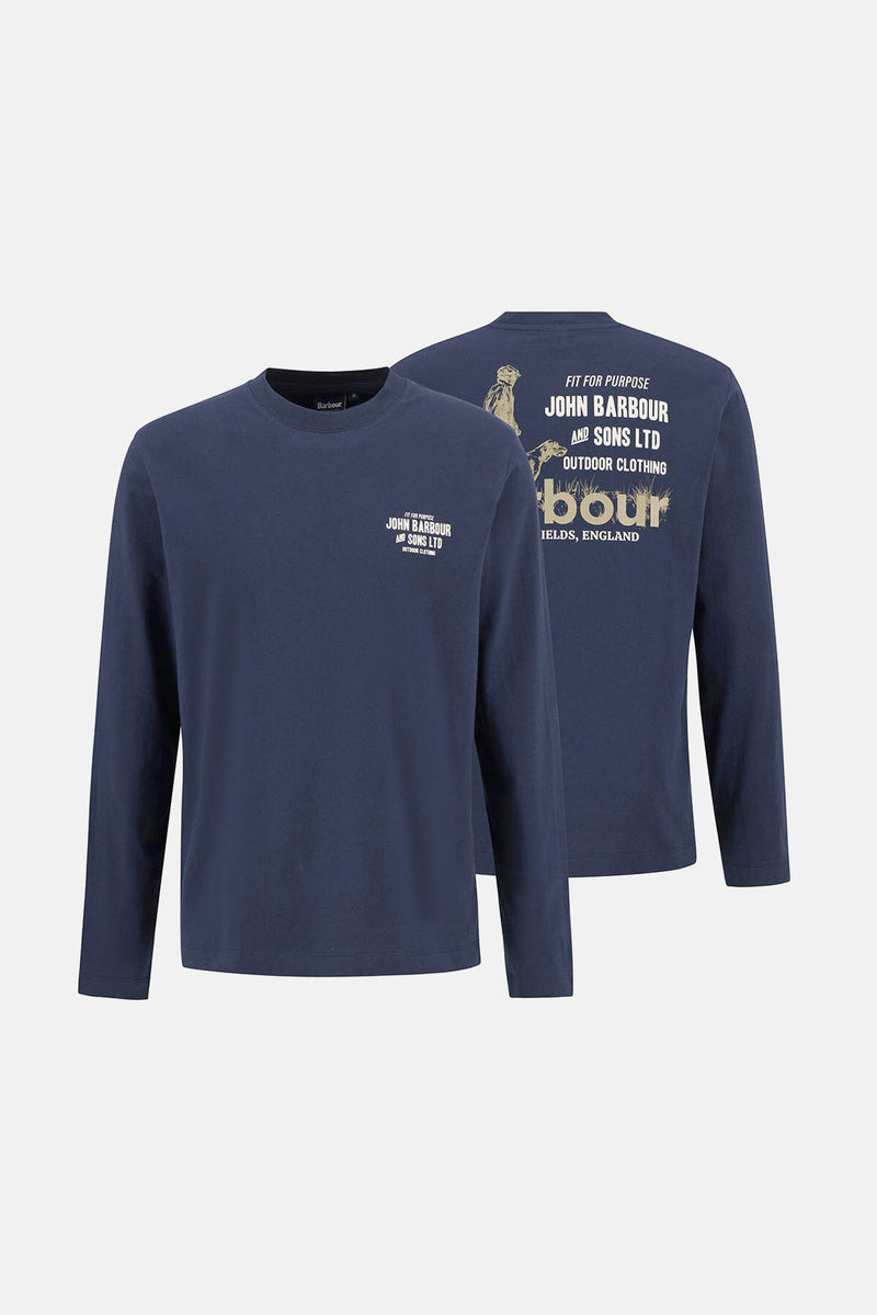 Pointer Long-Sleeved Graphic T-Shirt