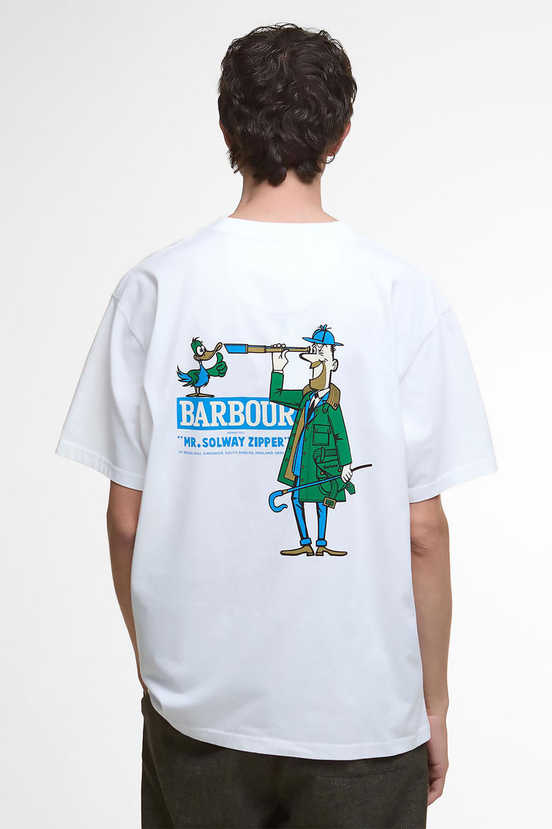 T-shirt oversize con stampa “Mr Solway”