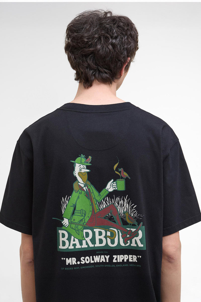 T-shirt oversize con stampa Campbell