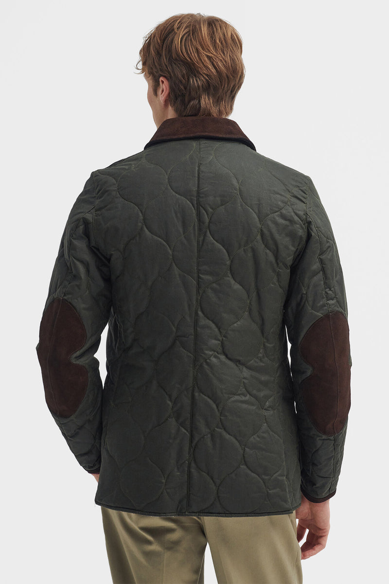 Barbour x TO KI TO Sporting Quilted Waxed Jacket