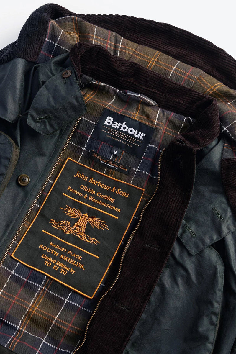 Giacca cerata Outland Barbour x TO KI TO