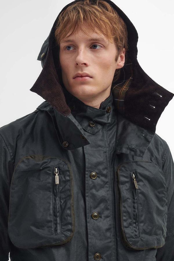 Barbour x TO KI TO Outland Waxed Jacket