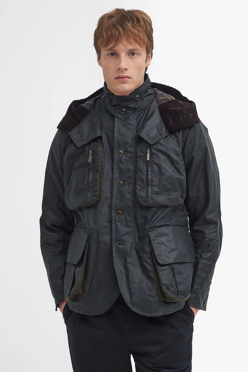 Barbour x TO KI TO Outland Waxed Jacket